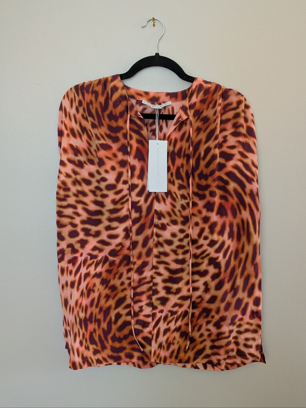 NWT Stella McCarthy Sleeveless Blouse